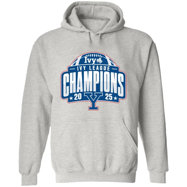 Yale Football 2025 Ivy League Champions Hoodie - Image 9