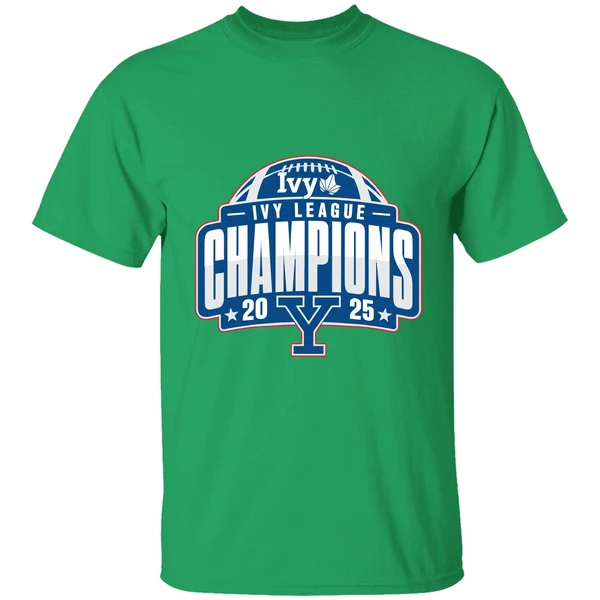 Yale Football 2025 Ivy League Champions Shirt - Image 2