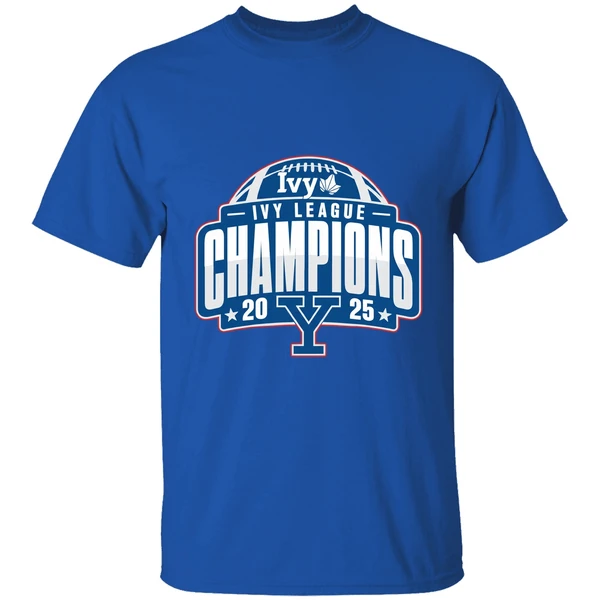 Yale Football 2025 Ivy League Champions Shirt - Image 8