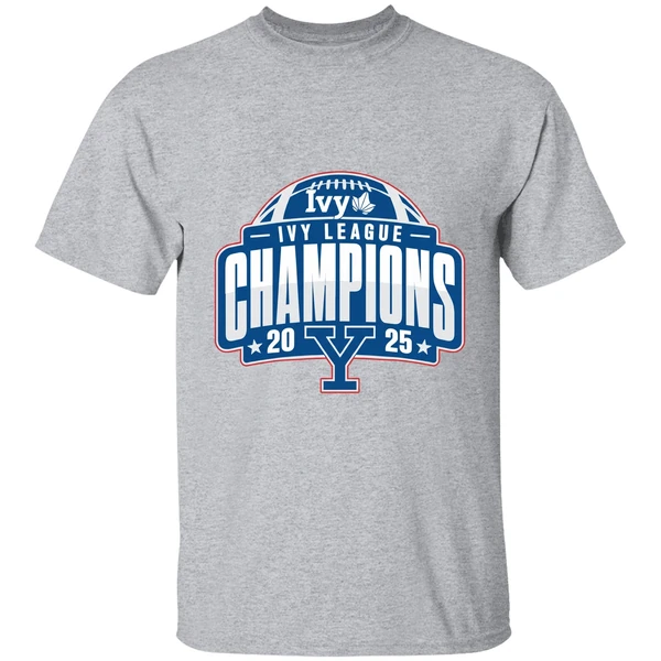 Yale Football 2025 Ivy League Champions Shirt - Image 9