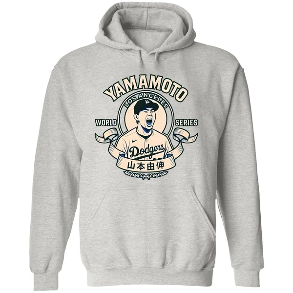 Yamamoto Los Angeles Dodgers World Series 2025 Hoodie - Image 9