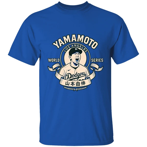Yamamoto Los Angeles Dodgers World Series 2025 Shirt - Image 8