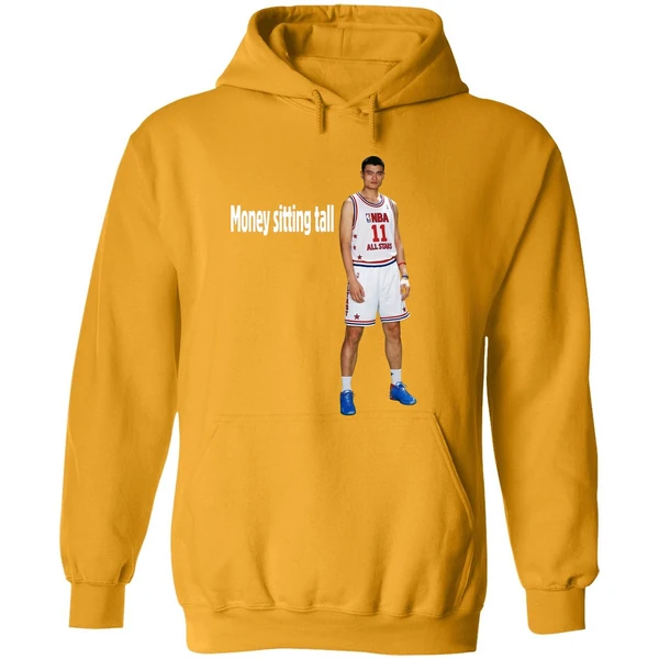 Yao Ming Money Sitting Tall Hoodie