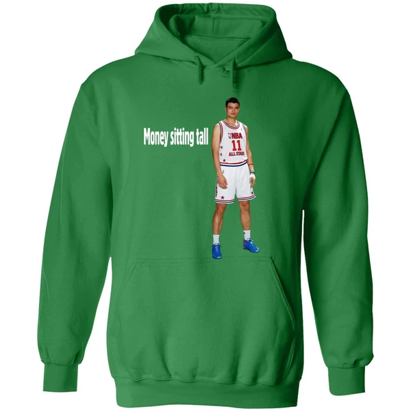 Yao Ming Money Sitting Tall Hoodie - Image 2