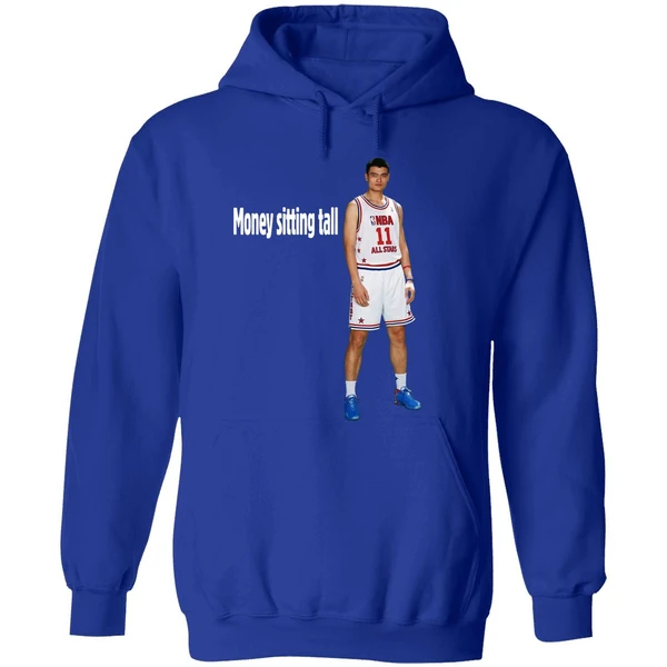 Yao Ming Money Sitting Tall Hoodie - Image 7