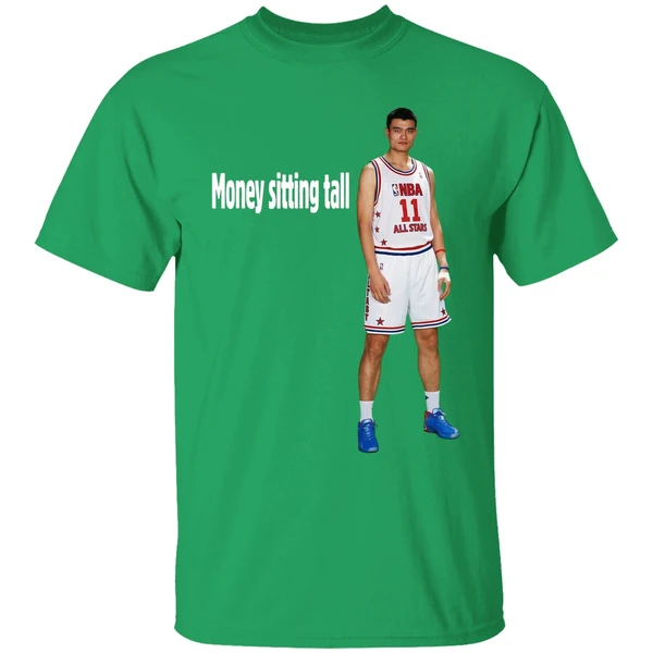 Yao Ming Money Sitting Tall Shirt - Image 2