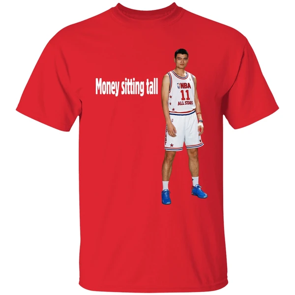 Yao Ming Money Sitting Tall Shirt - Image 7