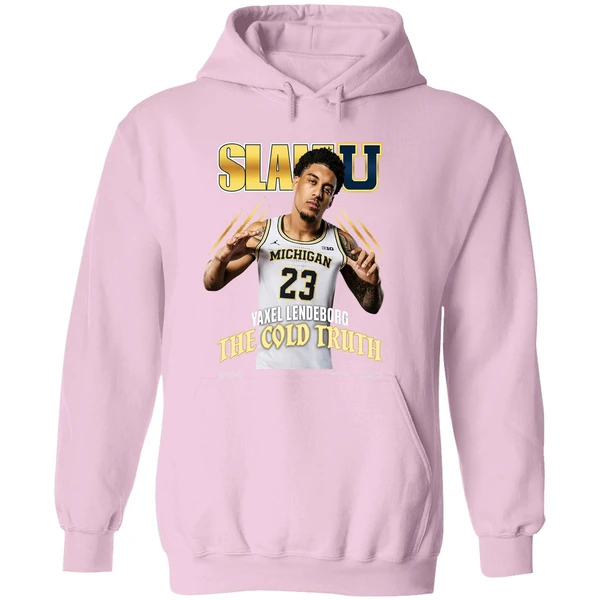 Yaxel Lendeborg The Cold Truth Michigan Wolverines Nba Slam U Hoodie - Image 5