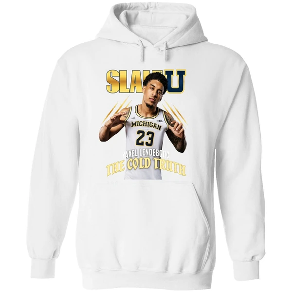 Yaxel Lendeborg The Cold Truth Michigan Wolverines Nba Slam U Hoodie - Image 8