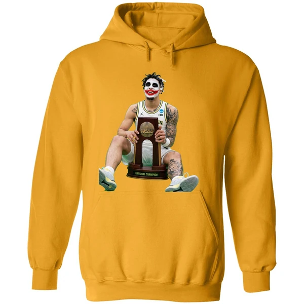 Yaxel Lendeborg The Joker Why So Serious 2026 Michigan Wolverines Ncaa Champions Hoodie