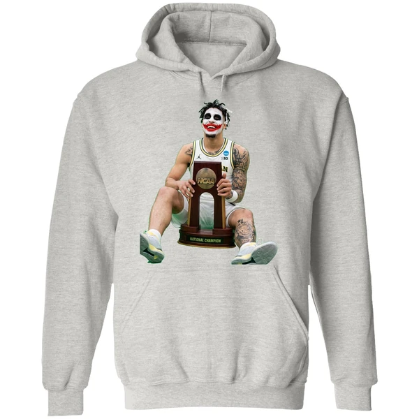 Yaxel Lendeborg The Joker Why So Serious 2026 Michigan Wolverines Ncaa Champions Hoodie - Image 9