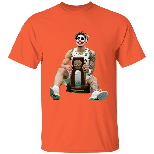 Yaxel Lendeborg The Joker Why So Serious 2026 Michigan Wolverines Ncaa Champions Shirt - Image 6