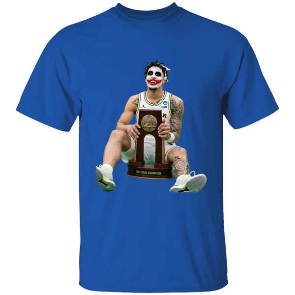 Yaxel Lendeborg The Joker Why So Serious 2026 Michigan Wolverines Ncaa Champions Shirt - Image 8