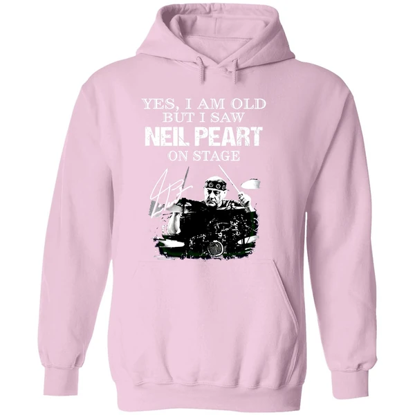 Yes I Am Old But I Saw Neil Peart On Stage Signatures Hoodie - Image 5