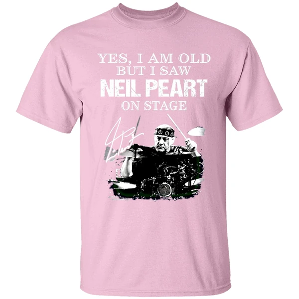 Yes I Am Old But I Saw Neil Peart On Stage Signatures Shirt - Image 3