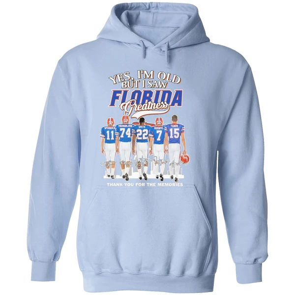 Yes Im Old But I Saw Florida Greatness Team Player Hoodie - Image 4