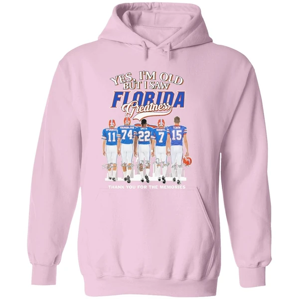 Yes Im Old But I Saw Florida Greatness Team Player Hoodie - Image 5