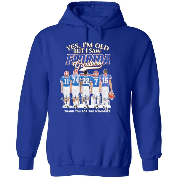 Yes Im Old But I Saw Florida Greatness Team Player Hoodie - Image 7