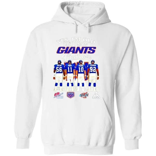 Yes Im Old But I Saw New York Giants Greatness Signature Hoodie - Image 8