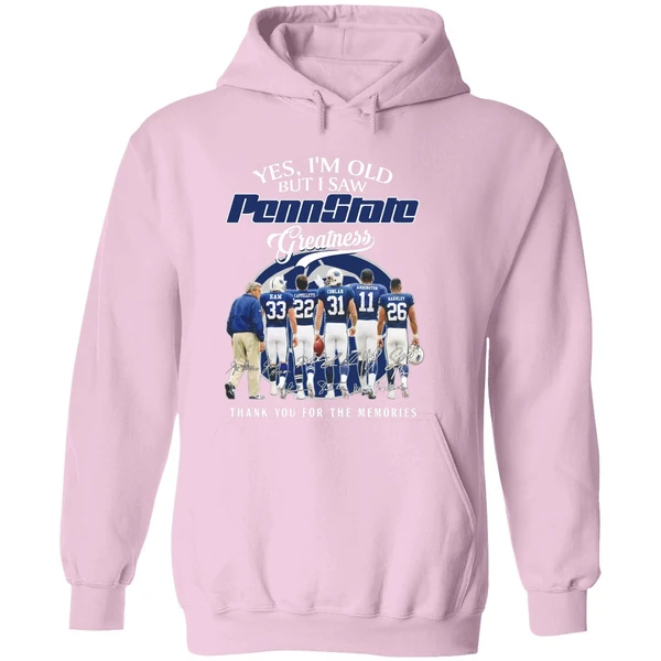 Yes Im Old But I Saw Pennstate Greatness Thank You For The Memories Hoodie - Image 5