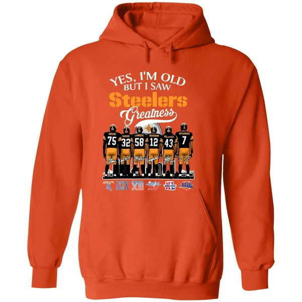 Yes Im Old But I Saw Pittsburgh Steelers Greatness 2025 Hoodie - Image 6