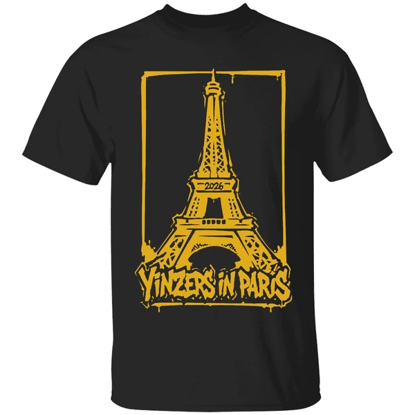 Yinzers In Paris Pittsburgh Steelers Football Nfl 2026 Shirt