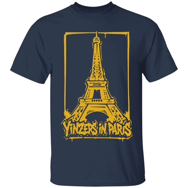 Yinzers In Paris Pittsburgh Steelers Football Nfl 2026 Shirt - Image 5