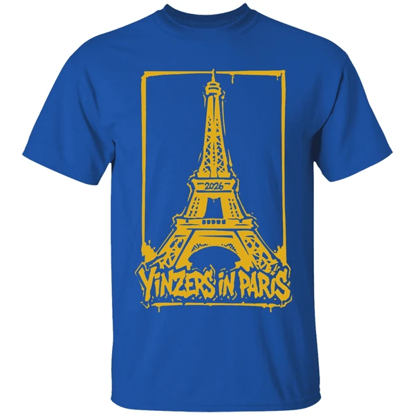 Yinzers In Paris Pittsburgh Steelers Football Nfl 2026 Shirt - Image 8