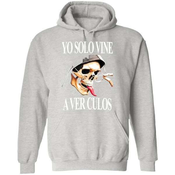 Yo Solo Vine A Ver Culos Hoodie - Image 9