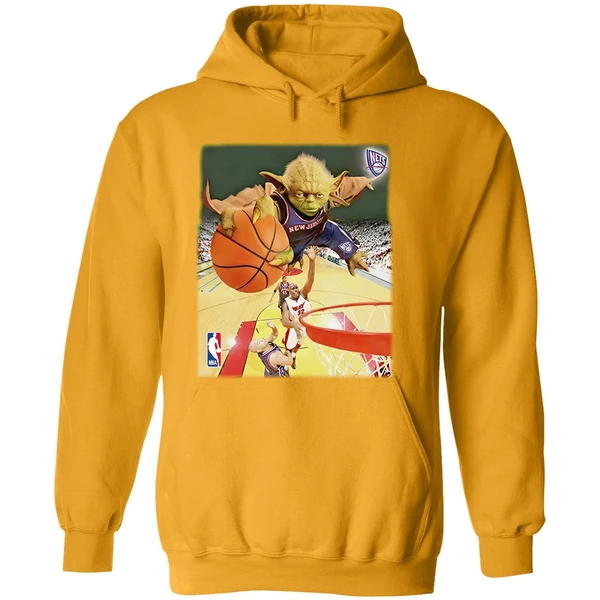 Yoda Slam Dunk Ballin Brooklyn Nets Nba Hoodie