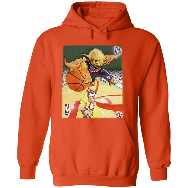 Yoda Slam Dunk Ballin Brooklyn Nets Nba Hoodie - Image 6