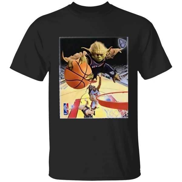 Yoda Slam Dunk Basketball Nets Shirt