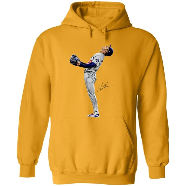 Yoshinobu Yamamoto Los Angeles Dodgers Lights Out Hoodie