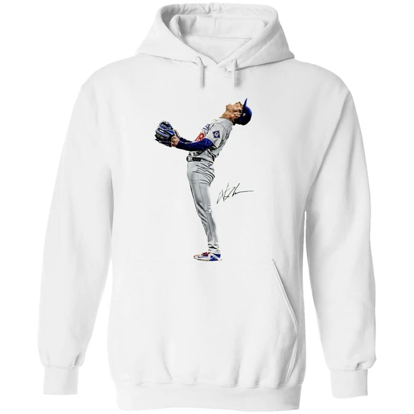 Yoshinobu Yamamoto Los Angeles Dodgers Lights Out Hoodie - Image 8