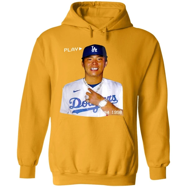 Yoshinobu Yamamoto Los Angeles Dodgers Mlb Diamond Hoodie
