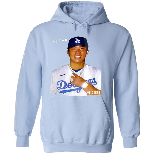 Yoshinobu Yamamoto Los Angeles Dodgers Mlb Diamond Hoodie - Image 4