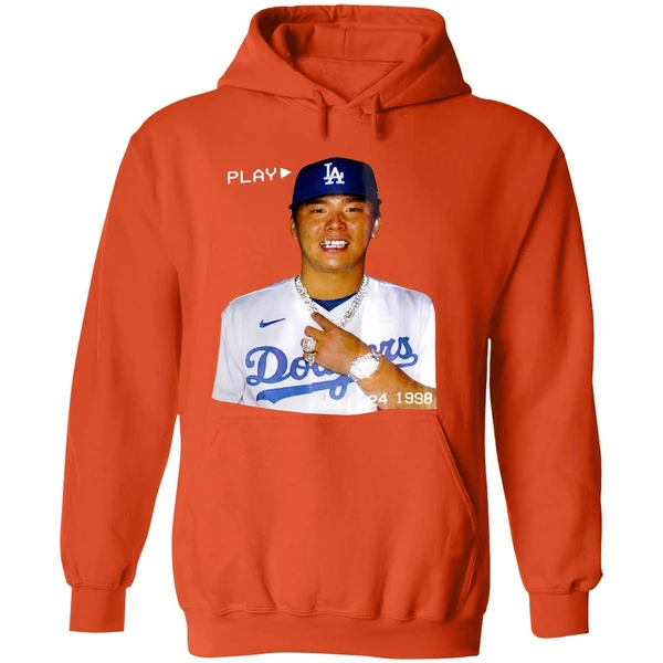 Yoshinobu Yamamoto Los Angeles Dodgers Mlb Diamond Hoodie - Image 6