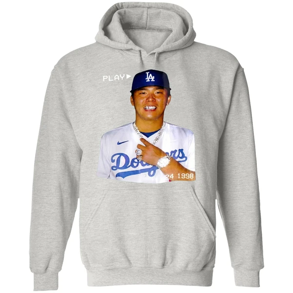 Yoshinobu Yamamoto Los Angeles Dodgers Mlb Diamond Hoodie - Image 9