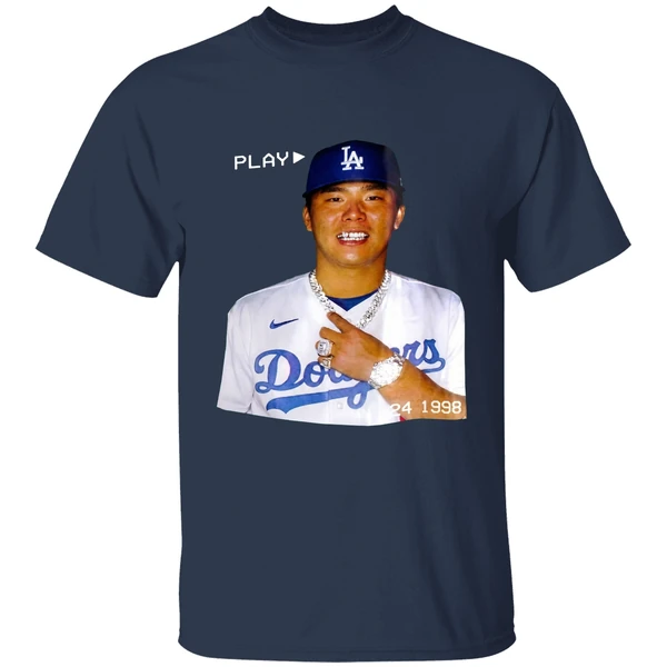 Yoshinobu Yamamoto Los Angeles Dodgers Mlb Diamond Shirt - Image 4