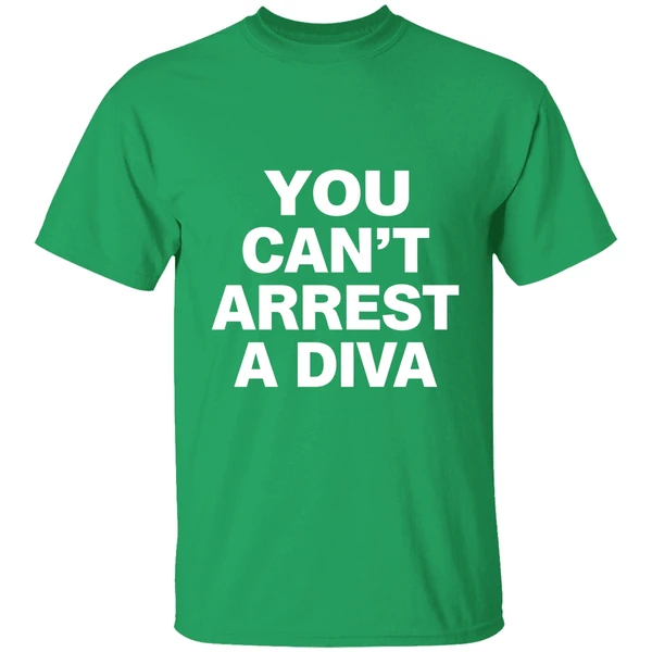You Cant Arrest A Diva Shirt - Image 2