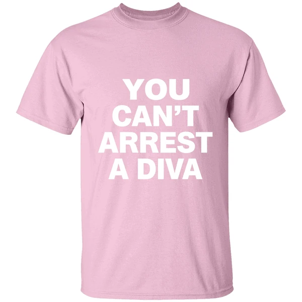 You Cant Arrest A Diva Shirt - Image 3