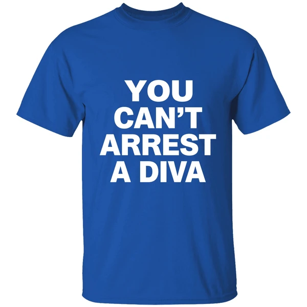 You Cant Arrest A Diva Shirt - Image 8