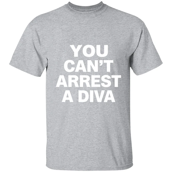 You Cant Arrest A Diva Shirt - Image 9