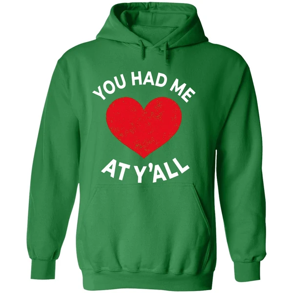 You Had Me At Yall Hoodie - Image 2