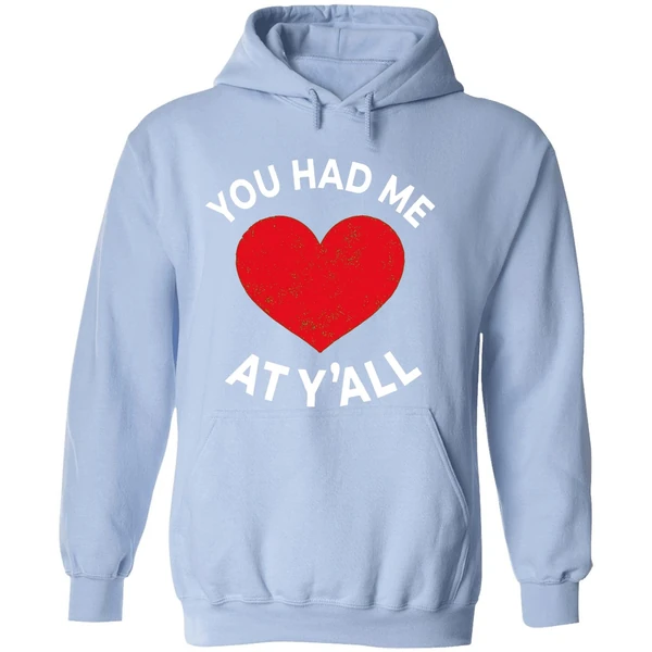 You Had Me At Yall Hoodie - Image 4