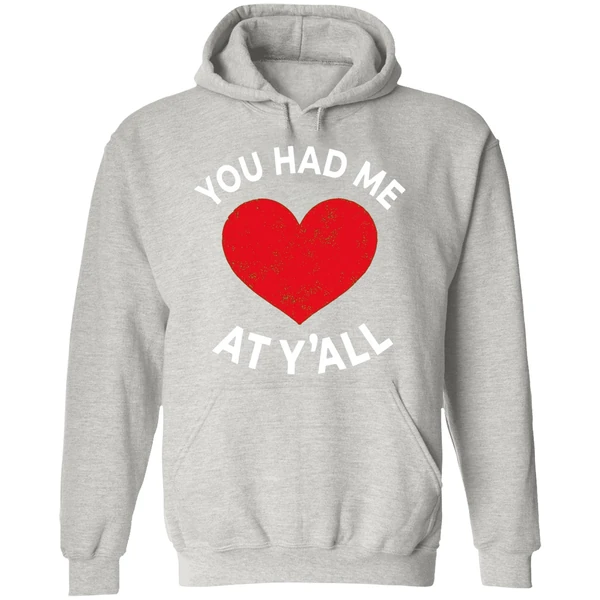 You Had Me At Yall Hoodie - Image 9