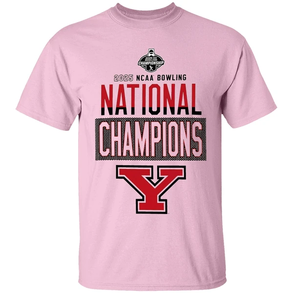 Youngstown State Penguins 2025 Ncaa National Collegiate Womens Bowling Championship Shirt - Image 2