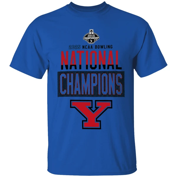 Youngstown State Penguins 2025 Ncaa National Collegiate Womens Bowling Championship Shirt - Image 5