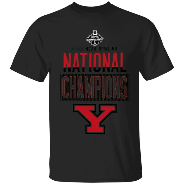 Youngstown State Penguins 2025 Ncaa National Collegiate Womens Bowling Championship Shirt - Image 7