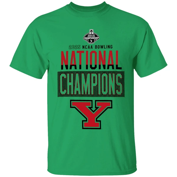 Youngstown State Penguins 2025 Ncaa National Collegiate Womens Bowling Championship Shirt - Image 8